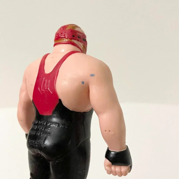 Vtg 1997 Van Vader Time BendEms  WWF Just Toys 5 Inch Tall Action Figure - Picture 11 of 16